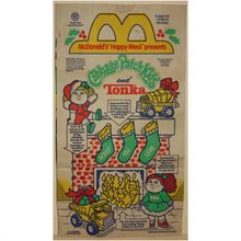 1992 McDonalds Cabbage Patch & Tonka Happy Meal Bag