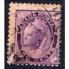 Canada sg144 2c violet fine used (CB)