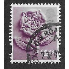 ENGLAND £1.33 'TUDOR ROSE' (EN44) FINE USED (EBID66-358)