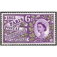 1963 Nature PHOSPHOR Set SG637p-638p Unmounted Mint .