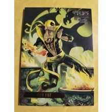 2022 Fleer Ultra Midnight Sons #45 Iron Fist