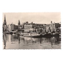 ZALMHAVEN TE ROTTERDAM, HOLLAND , unused vintage postcard 1960 =