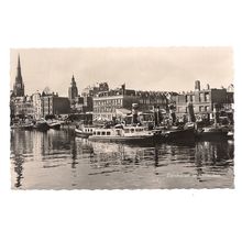 ZALMHAVEN TE ROTTERDAM, HOLLAND , unused vintage postcard 1960