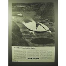 1964 Lockheed Turtle Undersea Workboat Ad - Explore