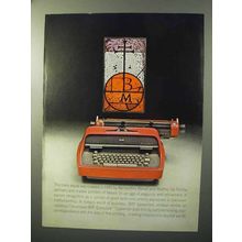 1964 IBM Executive Typewriter Ad - Bernardino Benali