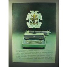 1964 IBM Executive Typewriter Ad - Lucantonio Giunta