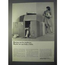 1966 AT&T Telephone Ad - Moving Can Be Madness