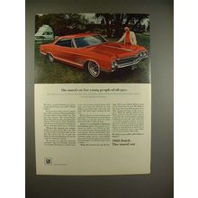 1966 Buick Wildcat Gran Sport Car Ad - Young People
