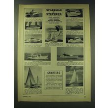 1970 Sparkman & Stephens Charter Yachts Ad