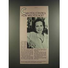 1986 Oil of Olay Ad - Can You Control How Well You Age?