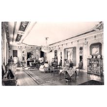 THE DRAWING ROOM, POLESDEN LACEY, Dorking, Surrey unused vintage postcard =
