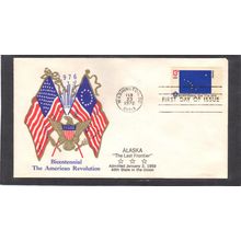 FDC Boerger Cachets 1681 13c Alaska (Cachet-U/A) CV00736