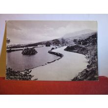 THE TARN, ILKLEY, YORKSHIRE used antique postcard RP. by M A Procter, 1905 pm =