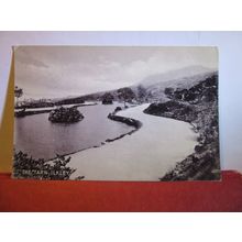 THE TARN, ILKLEY, YORKSHIRE used antique postcard RP. by M A Procter, 1905 pm #