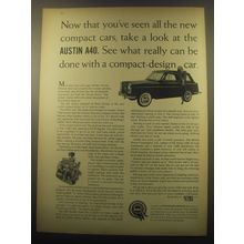 1959 Austin A40 Car Ad - Now that you've seen all the new compact cars