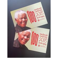 Togo 2018 Mi. ? Stationery Entier Joint Issue PAN African Postal Nelson Mandela