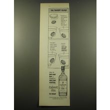1960 Calvert Gin Ad - The Calvert Olives