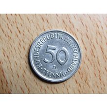 1983d 50 Pfennig Germany Coin