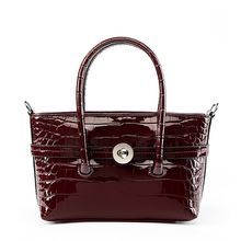 Women Genuine Leather Satchel Bags Top Handle Crossbody Purses and Handbags Red