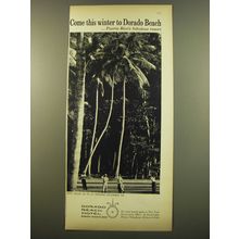 1961 Dorado Beach Hotel Ad - Come this winter to Dorado Beach