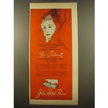 1961 John Robert Powers Bio-Treatment Advertisement - Deliciously extravagant