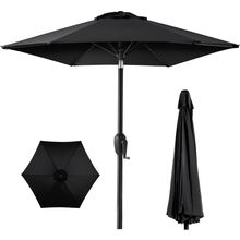 Best Choice Products 7.5Ft Heavy-Duty round Outdoor Market Table Patio Umbrella