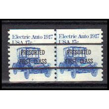 1906a 17c Electric Auto Fine MNH Dry Gum CNP Left 7A PA0457