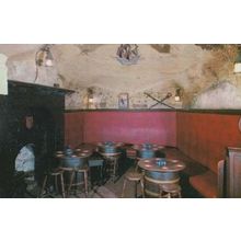 Jerusalem Pub Inn Ward Room Rare Photo Postcard