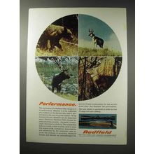 1969 Redfield Rifle Scopes Ad - Performance