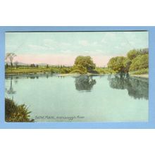 ME Bethel Androscoggin River View Of River w/Trees & Bushes In Background ~1022