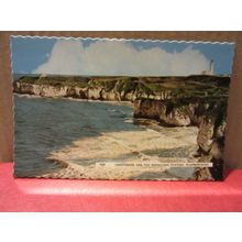 FOG SIGNALLING STATION, FLAMBOROUGH, YORKSHIRE unused vintage postcard =