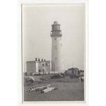 The Lighthouse Flamborough Postcard Yorkshire F15