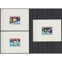 Mauritanie 1966 Mi. 270 - 272 Epreuve De Luxe Voskhod Gemini Beliaev Leonov