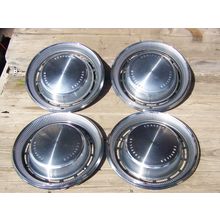 1970 CHRYSLER NEW YORKER HUBCAPS (4) OEM 15" HOLLANDER #349