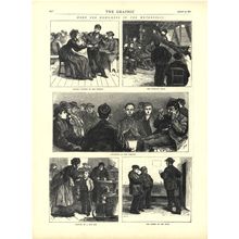 HOME FOR NEWS-BOYS IN THE METROPOLIS 1872 VICTORIAN ENGRAVINGS