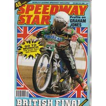 Speedway Star magazine : May 20, 1989. British Final Special.