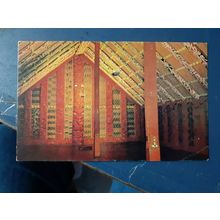 vintage auckland war memorial museum NZ postcard