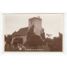 St Andrew's Church Shoeburyness Postcard RP Essex
