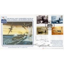 Thomas Gould Jewish WW2 Ian Fraser Victoria Cross MULTI RARE Hand Signed FDC