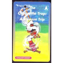 The Cigarette Trap A Disease Trap S'pore TransitLink Train/Bus Card