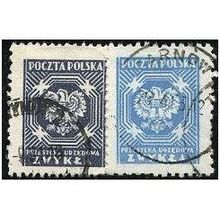 1950 Michel D25 - #2 fine used (o) - 2 colours