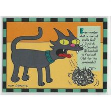 SIMPSONS series 2 ' SMELL O RAMA card # 4 ' ( 1994 )