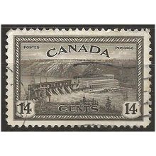 Canada 1946 SG403 14c Sepia Fine Used . .. .