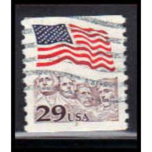 Used 2523 29c U.S. Flag Very Fine CNS 3 PA6386