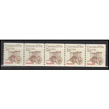 2255 7.6c Carreta Very Fine MNH Dry Gum PNC 1/5 X2909