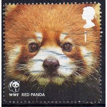 GB 2011 50th Anniversary of WWF - Red Panda 1st Used