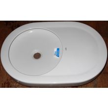 Roca Orbita 63cm Countertop Basin in White A327223