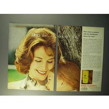 1964 Miss Clairol Hair Color Ad - Does or Doesn't She?