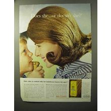 1964 Miss Clairol Hair Color Bath Ad - Does She?