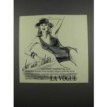 1983 La Vogue Jantzen Maillot Swimsuit Ad